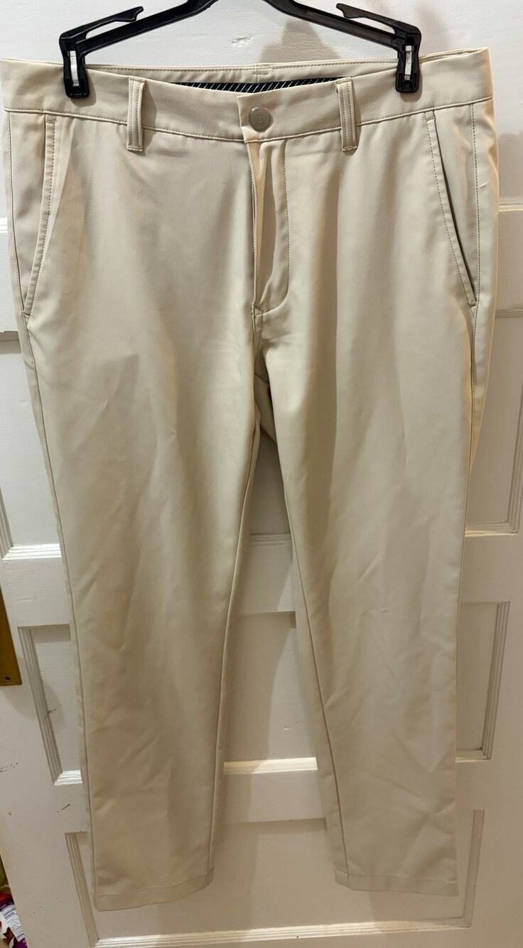 Z18 Bonobos Golf Men Performance Pants Size 31 X 32 Tailored Chino Stretch